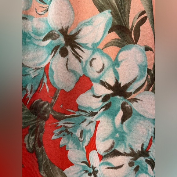 just me brand - floral strappy high low dress - tobi.com - size L - Picture 6 of 7